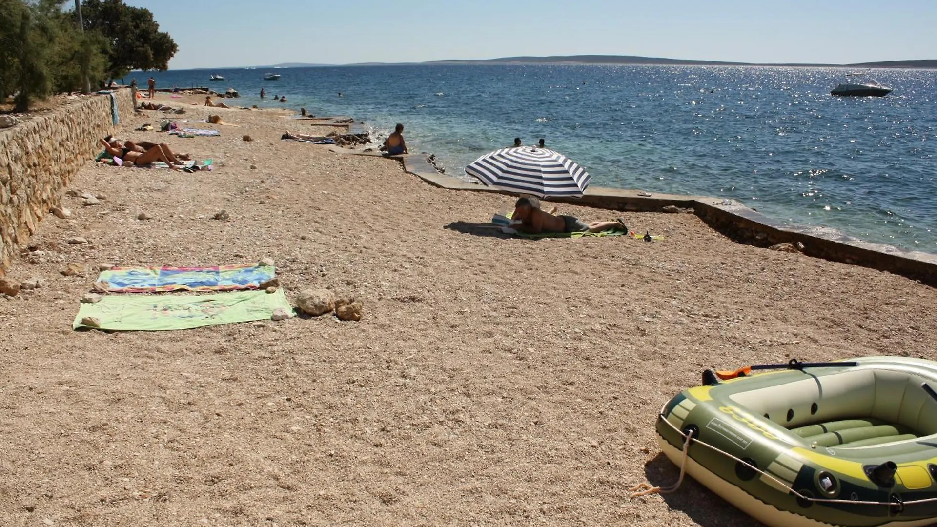 Comfortable Family Apt Iris 20M From Beach In Mandre Croatia
